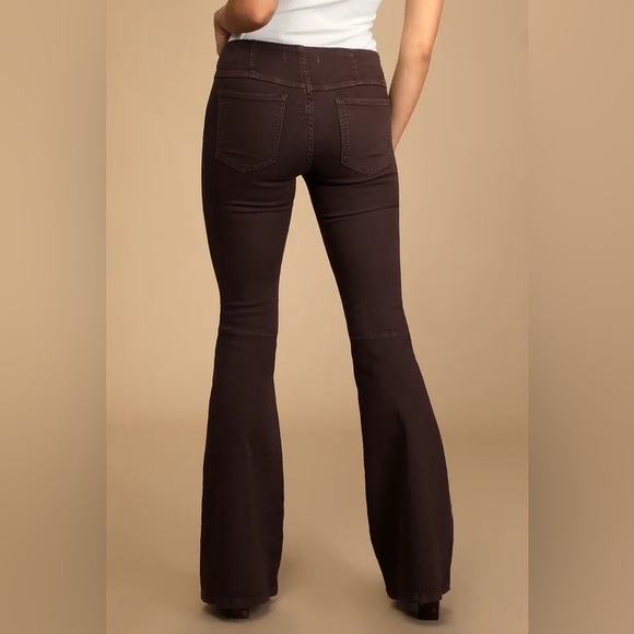 We The Free Penny Pull-On Flare Jeans - Picture 3 of 7